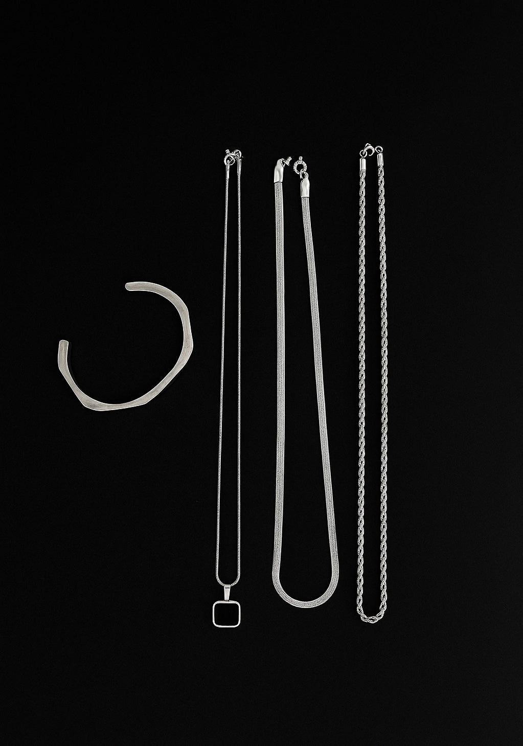 Unisex Modern Edge Jewelry Bundle