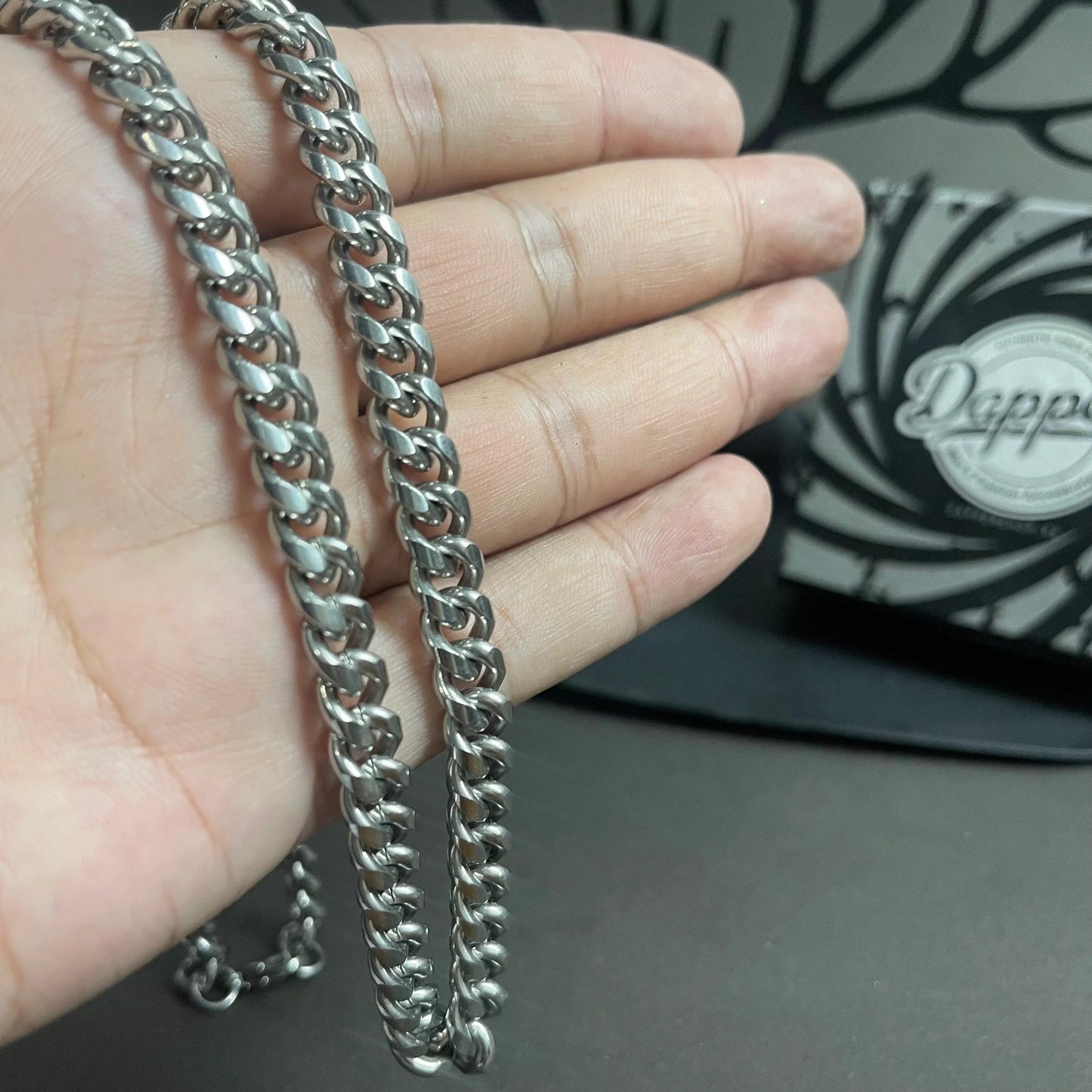 Miami Cuban Curb Chain Necklace For Boys